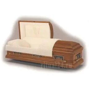 американский двухкрышечный гроб BATESVILLE CASKET dominion